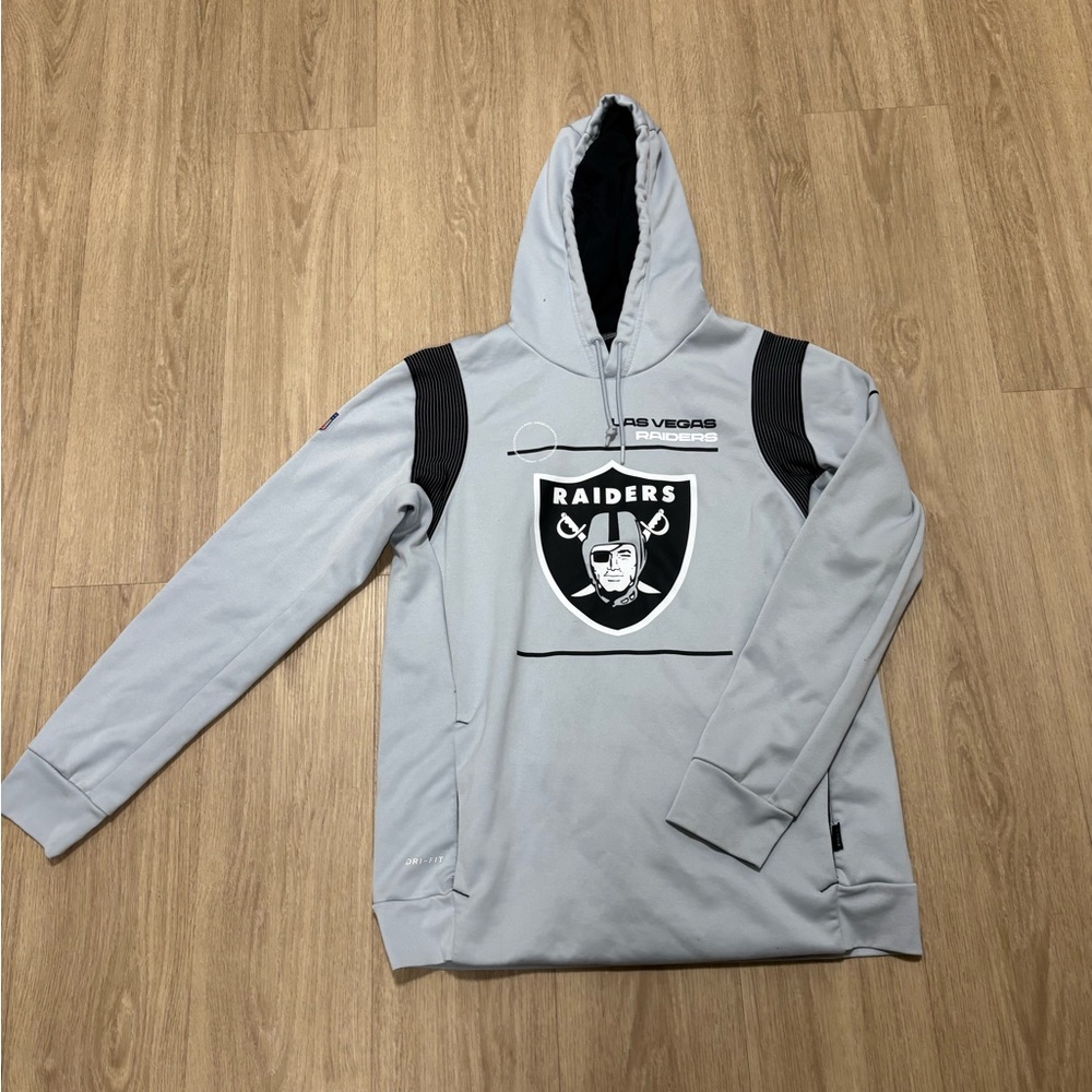 Nike raiders grey hoodie